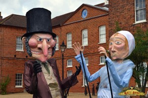 Giant Victorian Puppets